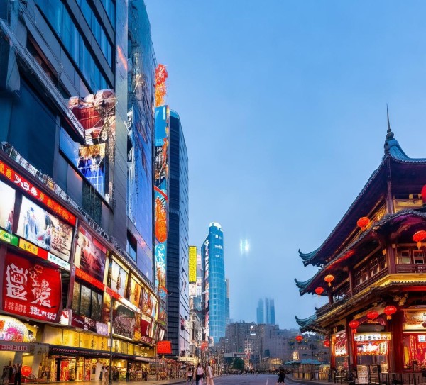 舟山现代与传统广告创意